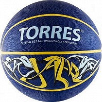 Мяч баскетбольный Torres Jam №3 (B02043)